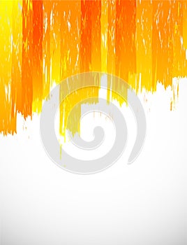 Orange grunge background