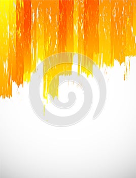 Orange grunge background