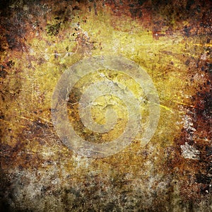 Orange grunge background