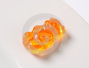 Orange Gummy bear