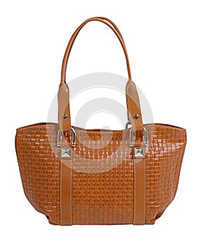 Orange handbag