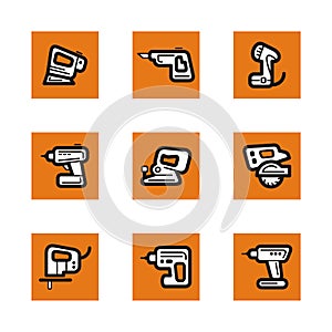 Orange icon series
