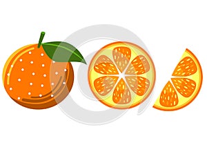 orange illustrations 3 types