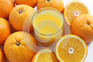 Orange juice photo