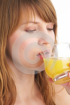 Orange juice photo