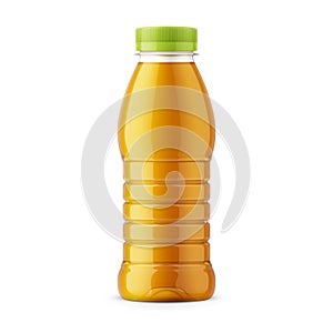 Orange juice bottle template.