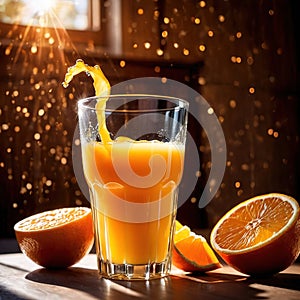 Orange juice, fresh squeezed fruit juice, citrus drink