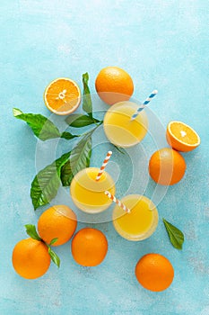 Naranja jugo fresco impreso jugo vitamina 