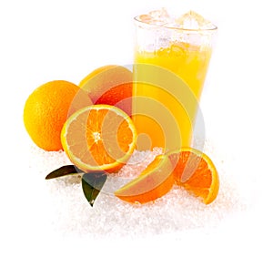 Orange Juice on Ice