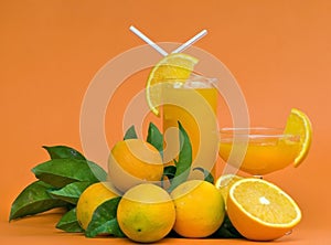 Orange Juice on orange