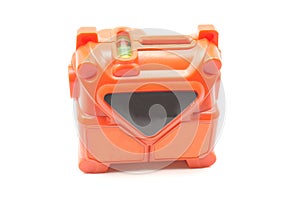 Orange laser level