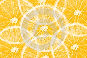 Orange lemon slice texture background