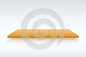 Orange light box platform