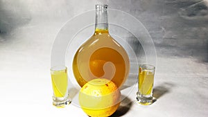 Orange liqueur photo