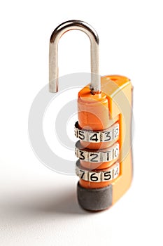 Orange lock