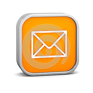Orange Mail Sign