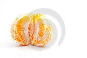 Orange mandarin or tangerine fruit