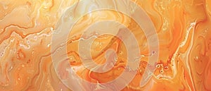 Orange Marble Texture Background