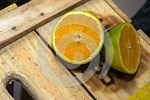 Orange on Market Box