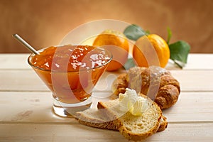 Orange marmalade photo