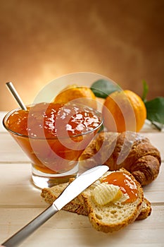 Orange marmalade photo