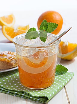 Orange marmalade photo