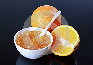 Orange marmalade, orange photo