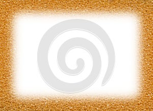 Orange material texture, frame