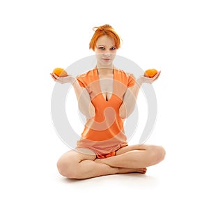 Orange meditaton