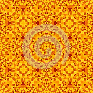 Orange modern abstract texture. Detailed background illustration. Textile print pattern. Geometric seamless tile. Home decor fabri
