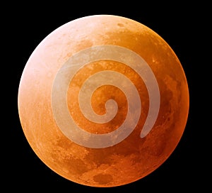 Orange moon