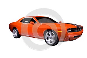 Orange Muscle Car img