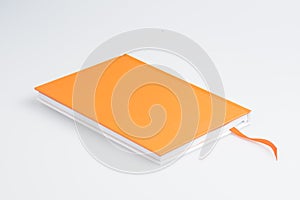 Orange note book