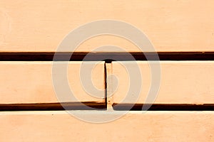 Orange old bricks background with dark lines