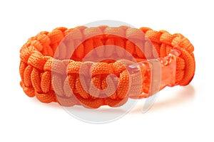 Orange Para Cord Bracelet photo