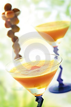 Orange party cocktail
