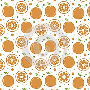 Orange pattern background. Wallpaper. Background photo