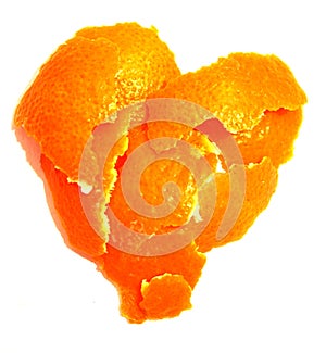 Orange Peel Heart