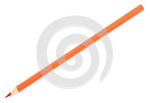 Orange pencil