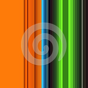 Orange phosphorescent blue lines rainbow lights, pixel contrasts lines, texture and background