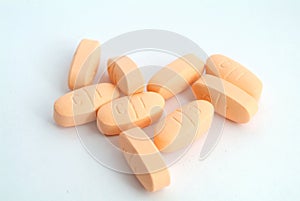 Orange pills