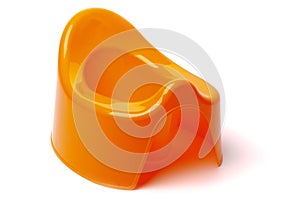 Orange potty
