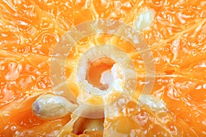 Orange pulp