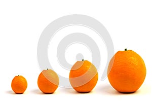 Naranja cuarteto 