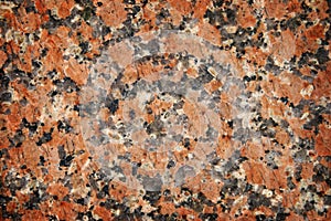 Orange Red Granite Stone Texture