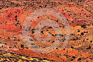 Orange Red Painted Desert Arches National Park Moab Utah