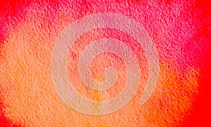 Orange red pink purple watercolor. Gradient. Bright colorful art background with space for design.