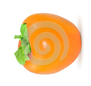 Orange ripe persimmon