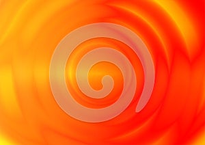 Orange ripple vibration wave from center