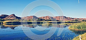 Orange River in Southafrica